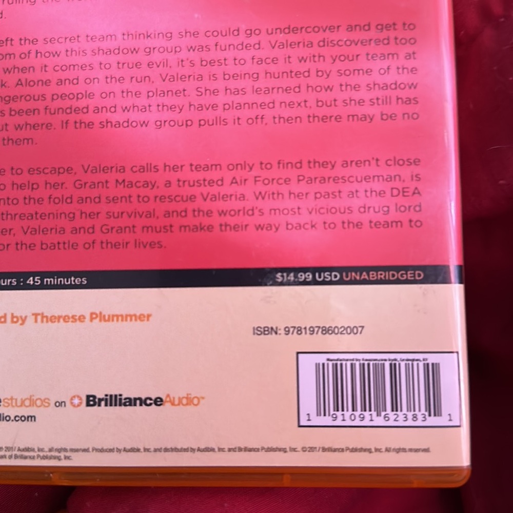 AUDIOBOOK MP3 AUDIO ON CD format SHATTERED TIES  BOOK 3  KATHLEEN BROOKS - Picture 8 of 10